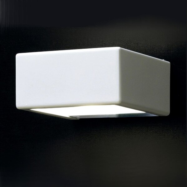 Applique moderno illuminando brik p led metallo vetro biemissione - Illuminando