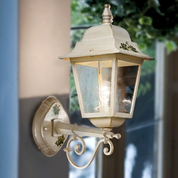 Applique classico ferroluce gorizia a101 ap e27 led alluminio lampada parete - Ferroluce