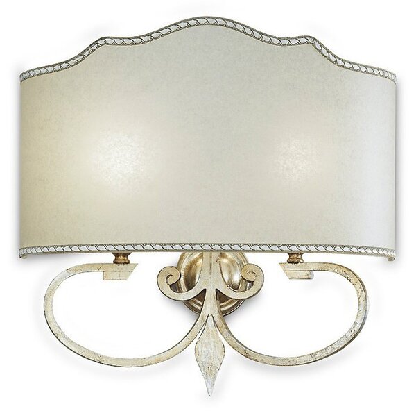 Applique classico flami deco 6261 a2f e27 led ferro battuto lampada parete - Flami Illuminazione