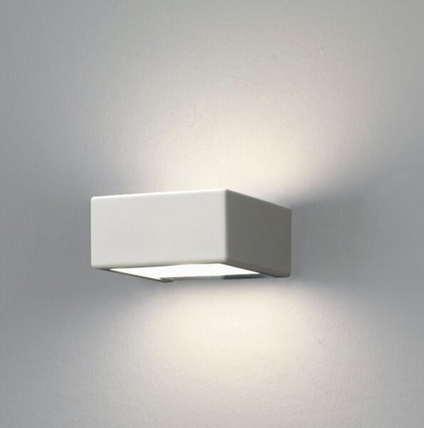 Applique moderno illuminando brik p led metallo vetro biemissione - Illuminando