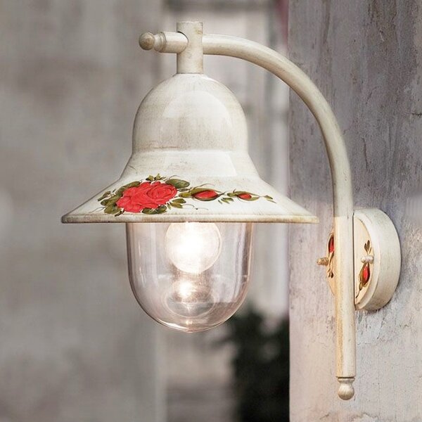 Applique classico ferroluce imperia a200 ap e27 led alluminio lampada parete - Ferroluce