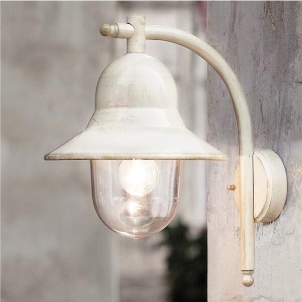 Applique classico ferroluce imperia a200 ap e27 led alluminio lampada parete - Ferroluce