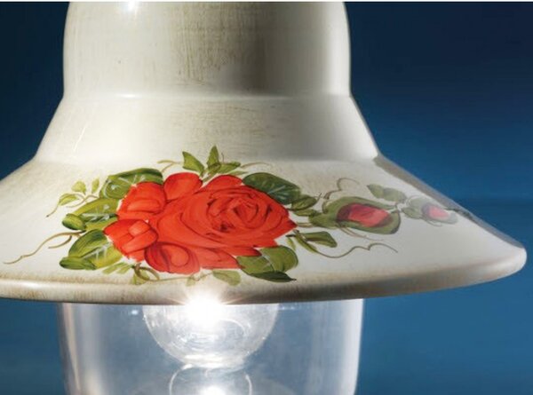Applique classico ferroluce imperia a200 ap e27 led alluminio lampada parete - Ferroluce