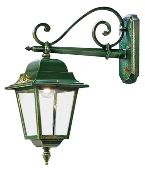 Applique classico ferroluce gorizia a104 ap e27 led alluminio lampada parete - Ferroluce