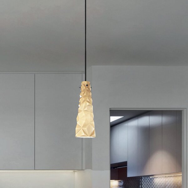 Lampadario moderno sylcom chaotic 0900 lux e14 led vetro murano sospensione - Sylcom