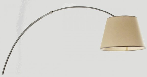 Applique arco illuminando boing ap p e27 led telescopica paralume pergamena interno - Illuminando