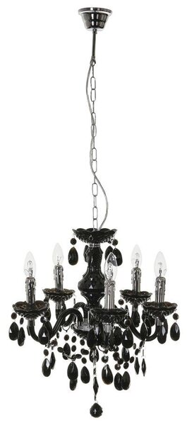 Italux Whiz lampadario con cristalli cromo L.90690/5BL