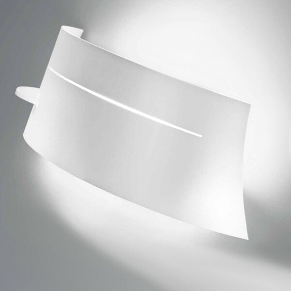 Applique moderno selene illuminazione vultur 1023e e27 led acciaio lampada parete - Selene Illuminazione