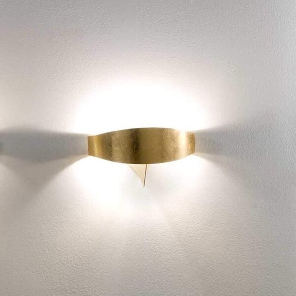 Applique moderno selene illuminazione scudo 1003 g9 led acciaio lampada parete - Selene Illuminazione