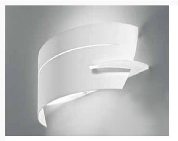 Applique moderno selene illuminazione vultur 1023e e27 led acciaio lampada parete - Selene Illuminazione