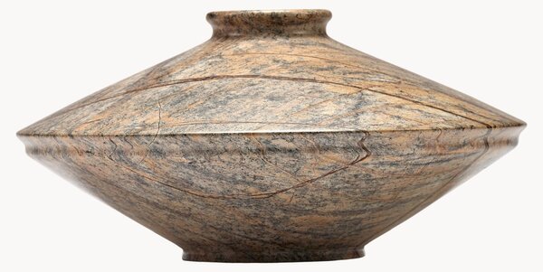 Vaso in marmo Dune, alt.15 cm