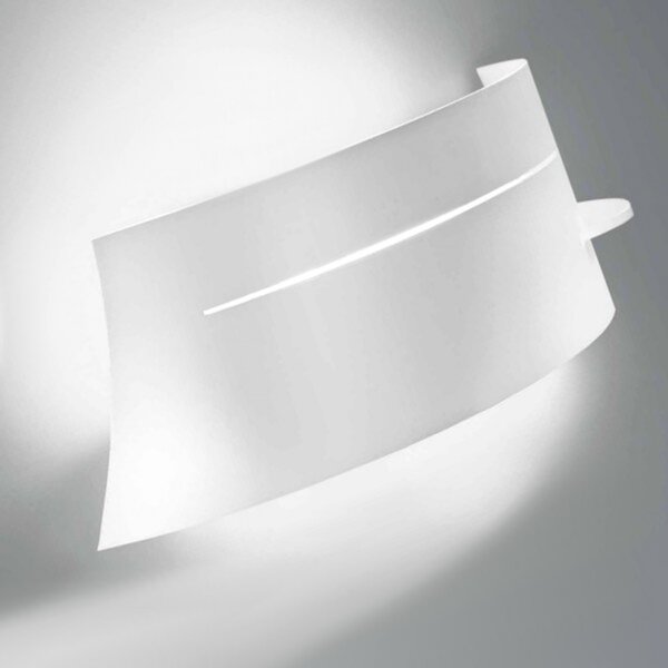 Applique moderno selene illuminazione vultur 1023e e27 led acciaio lampada parete - Selene Illuminazione