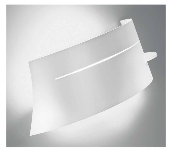 Applique moderno selene illuminazione vultur 1023e e27 led acciaio lampada parete - Selene Illuminazione