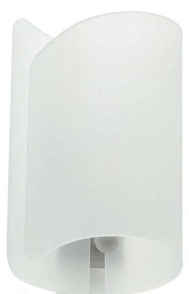 Applique moderno selene illuminazione papiro 0371 e27 led vetro lampada parete - Selene Illuminazione