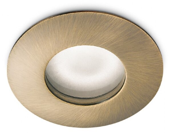 Faretto incasso gea led aurora r gfa373 led ip65 spot classica brunito tondo interno esterno gu10 - Gea Led
