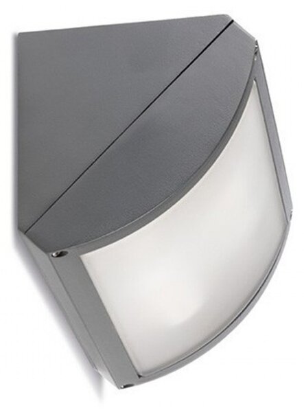 Applique moderna pan international grenada est146 ip54 e27 led alluminio lampada parete - Pan International