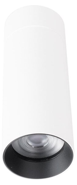 Faretto spot LED rotondo HALO nero 7,9 W, luce calda 594 lm, alluminio, dimensioni: 13,7 x 5 x 5 cm, IP20, Maxlight