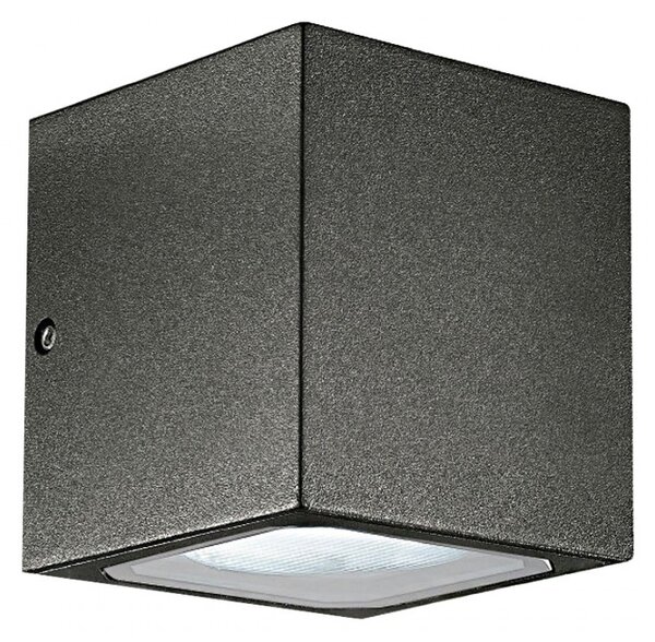 Applique alluminio gea led apo ges170 led ip54 gx53 lampada parete moderna biemissione esterno - Gea Led