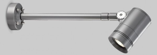 Applique moderno pan international shoot est754 wall arm led lampada parete alluminio - Pan International