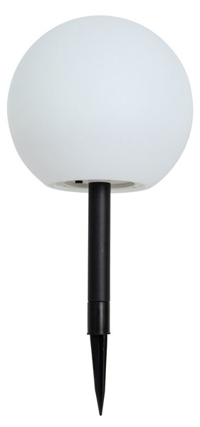 Lampada da esterno bianca 25 cm incl. LED IP44 solare RGBW - Ludger