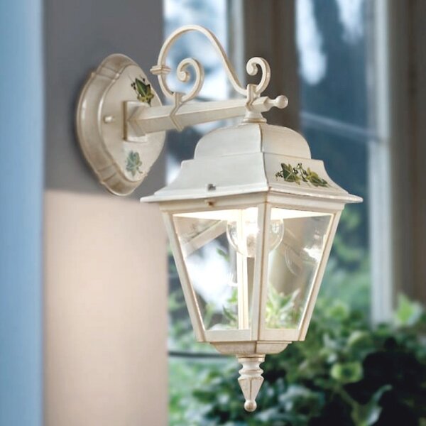 Applique classico ferroluce gorizia a100 ap e27 led alluminio lampada parete - Ferroluce