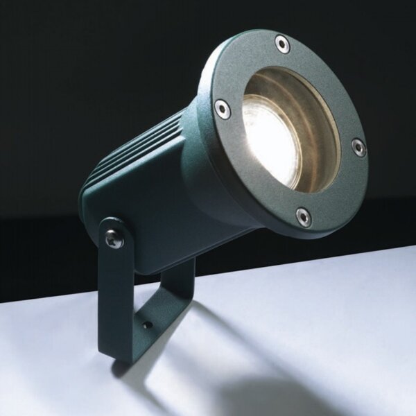 Applique esterni moderni pan international wet est155 est156 est157 gu10 led proiettore alluminio - Pan International
