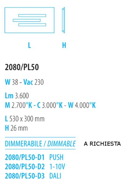 Plafoniera classica fratelli braga gamma 2080 pl50 led metallo metacrilato - Fratelli Braga