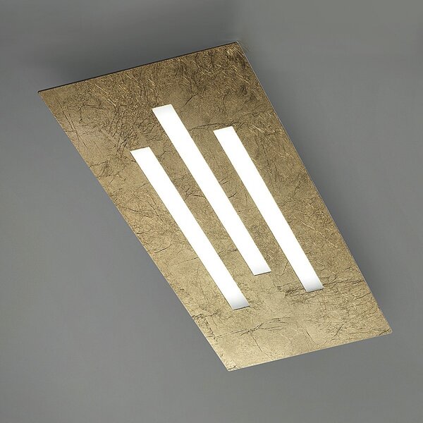 Plafoniera classica fratelli braga gamma 2080 pl50 led metallo metacrilato - Fratelli Braga