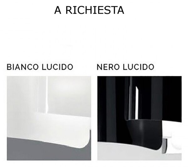 Applique moderno selene illuminazione papiro 0378 2 053 e27 led vetro lampada parete - Selene Illuminazione