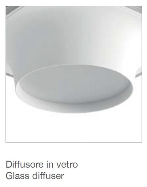 Faretto incasso belfiore 9010 bolla 8935b.3014 led wireless gesso verniciabile - Belfiore - 9010