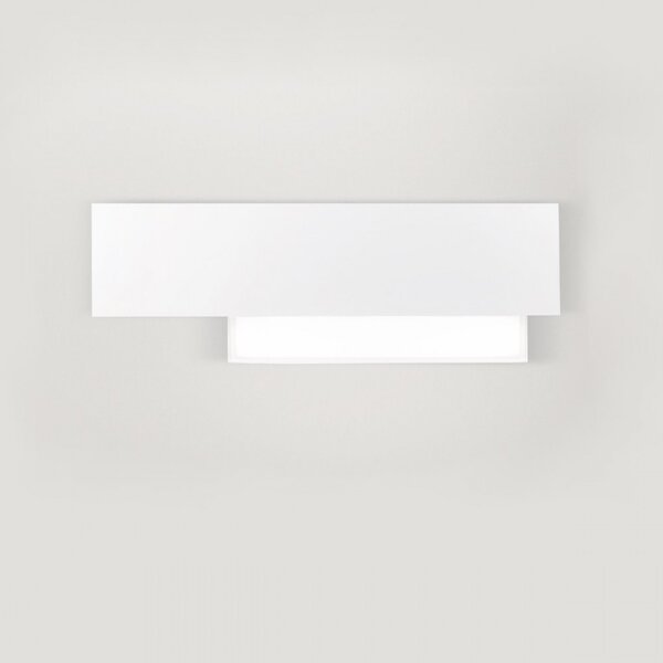 Applique moderno gea luce doha ap 15w led 220v alluminio metacrilato lampada parete - Gea Luce