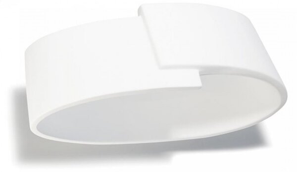 Applique gesso belfiore 9010 armonie legate 2613b led lampada parete - Belfiore - 9010
