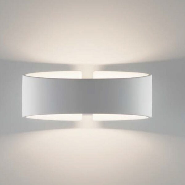 Applique gesso belfiore 9010 armonie 2614b.3048 led lampada parete - Belfiore - 9010