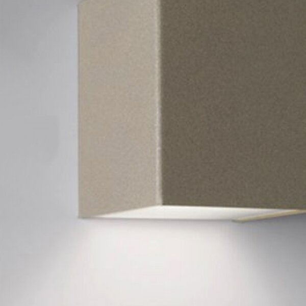 Applique moderno cattaneo illuminazione cubick 767 7a led biemissione dimmerabile - Cattaneo Illuminazione