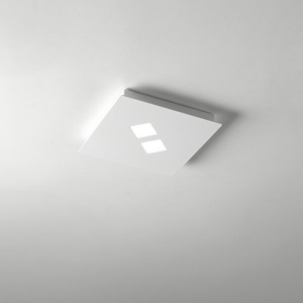Plafoniera moderna cattaneo illuminazione plateau 773 20p led dimmerabile soffitto parete - Cattaneo Illuminazione