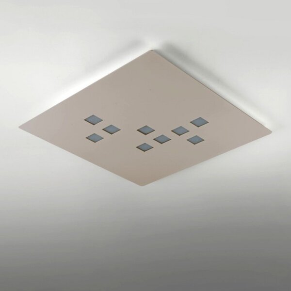 Plafoniera moderna cattaneo illuminazione plateau 773 52p led dimmerabile soffitto parete - Cattaneo Illuminazione