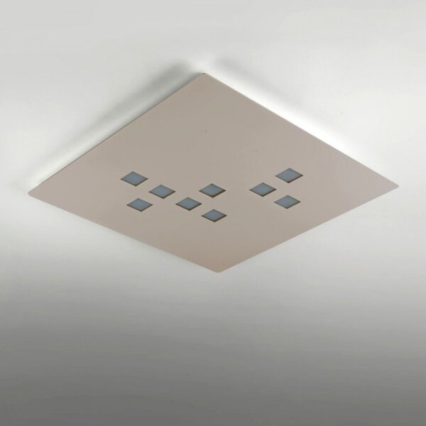 Plafoniera moderna cattaneo illuminazione plateau 773 52p led dimmerabile soffitto parete - Cattaneo Illuminazione