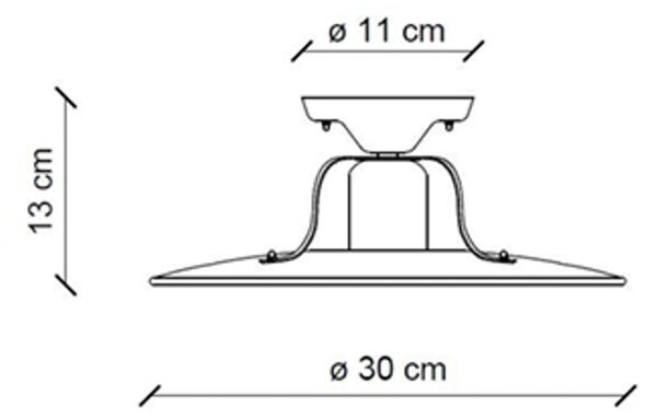 Plafoniera rustica ferroluce retrò country c1444 e27 led ceramica lampada soffitto - Retrò