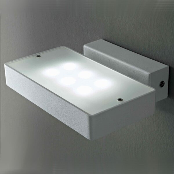 Outlet applique illuminando plana bn cr led 12w - Lampadari Bartalini Outlet