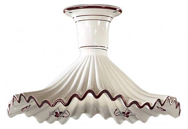 Plafoniera classico due p illuminazione anna pl30 e27 led ceramica lampada soffitto - Due P Illuminazione