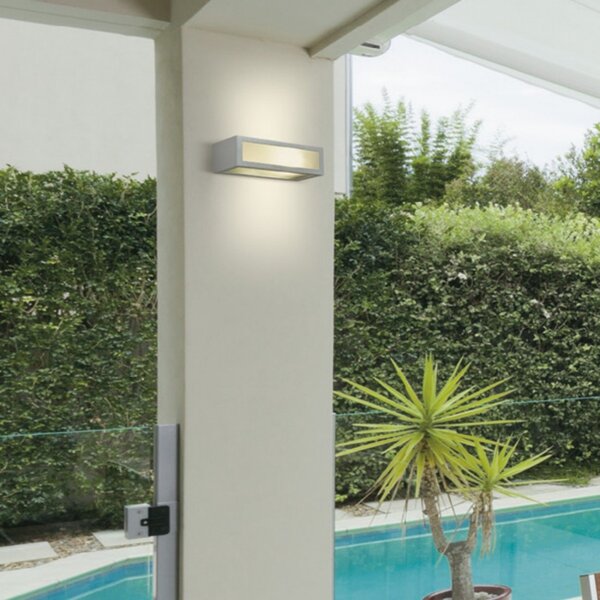 Applique moderno promoingross aster 7271 b e27 led alluminio lampada partete - Promoingross