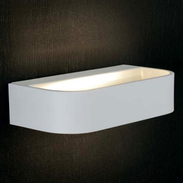 Applique moderno promoingross handles a22 wh led metallo lampada parete monoemissione - Promoingross
