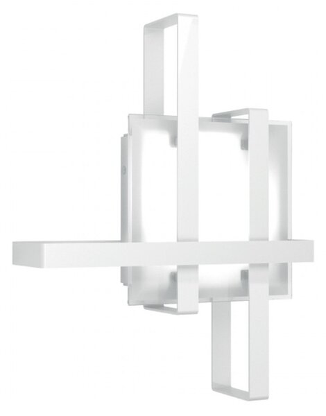 Plafoniera moderna topo light cross 1106 50 e27 led metallo vetro lampada soffitto - Top Light