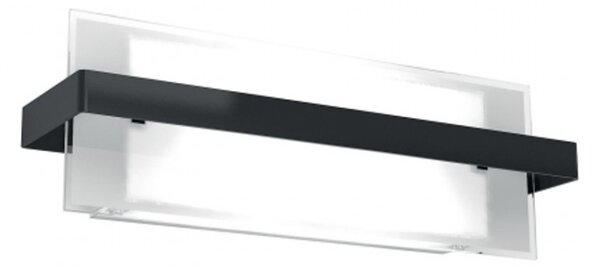 Applique moderno top light cross 1106 am e27 led metallo vetro lampada parete - Top Light