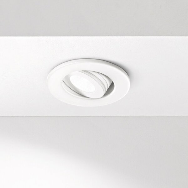 Faretto incasso alluminio gea led elara gfa880 spot tondo orientabile - Gea Led