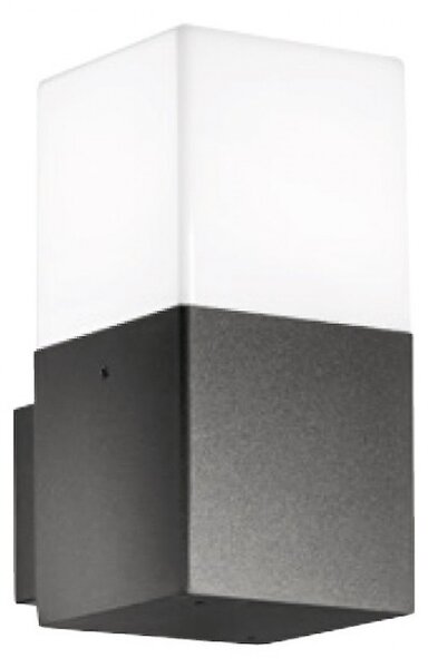 Applique alluminio gea led aditi ges410 e27 led ip44 lampada parete moderno - Gea Led