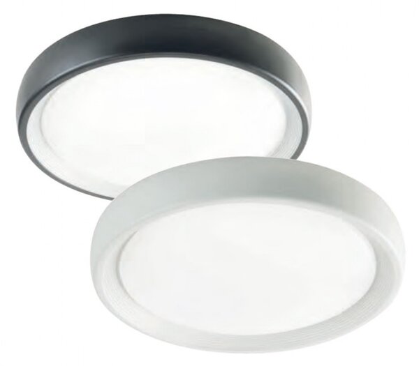 Plafoniera moderna sovil illuminazione loft 99102 led alluminio termoplastica lampada soffitto - Sovil Illuminazione