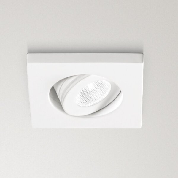 Faretto incasso alluminio gea led elara gfa890 spot quadrato orientabile - Gea Led
