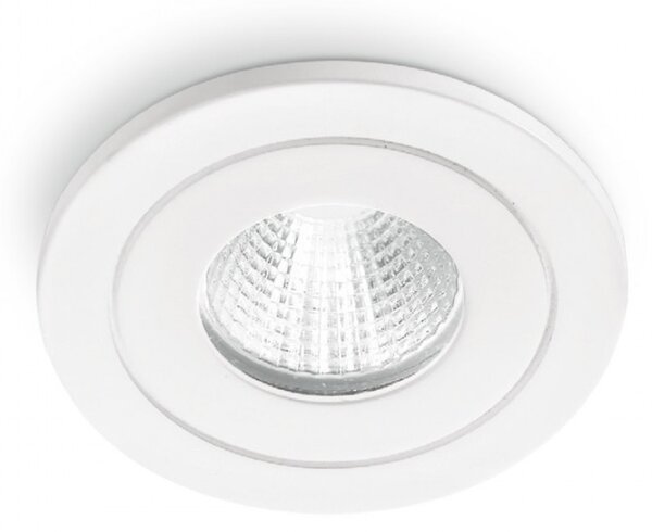 Faretto incasso alluminio gea led alya gfa770n led 5w 4000°k spot tondo controsoffitto moderno interni ip20 - Gea Led