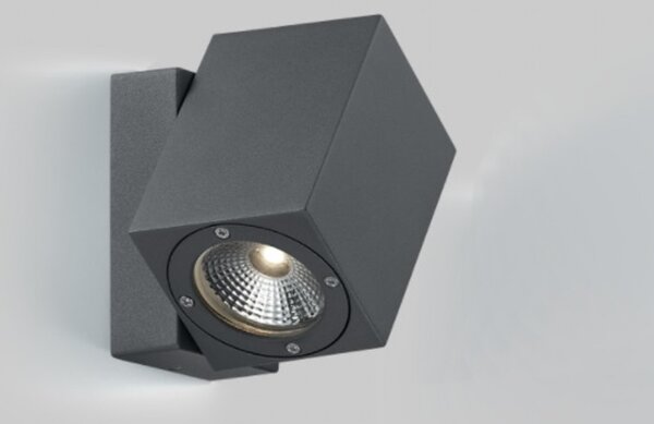 Applique moderno pan international cam est444 led alluminio lampada parete - Pan International